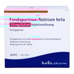 FONDAPARINUX-Natrium beta 7,5mg/0,6ml Inj.-L.F.-Sp