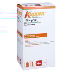 Keppra 100 mg/ml 10 ml Dosierspritze