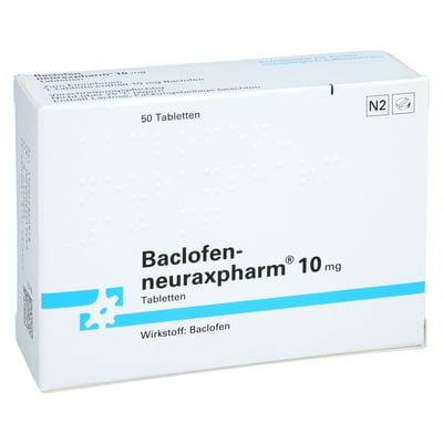 Baclofen-neuraxpharm 10 mg