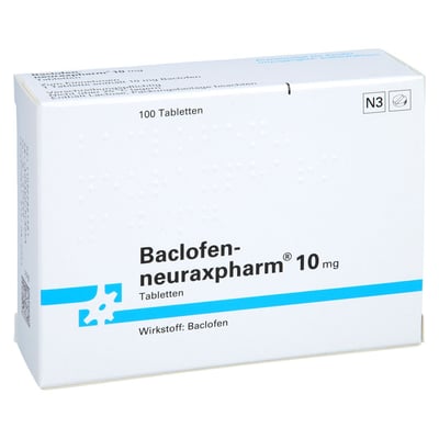 Baclofen-neuraxpharm 10 mg