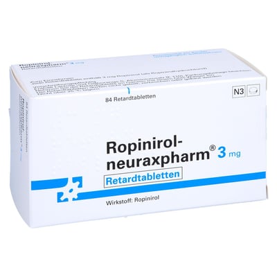 Ropinirol-neuraxpharm 3 mg