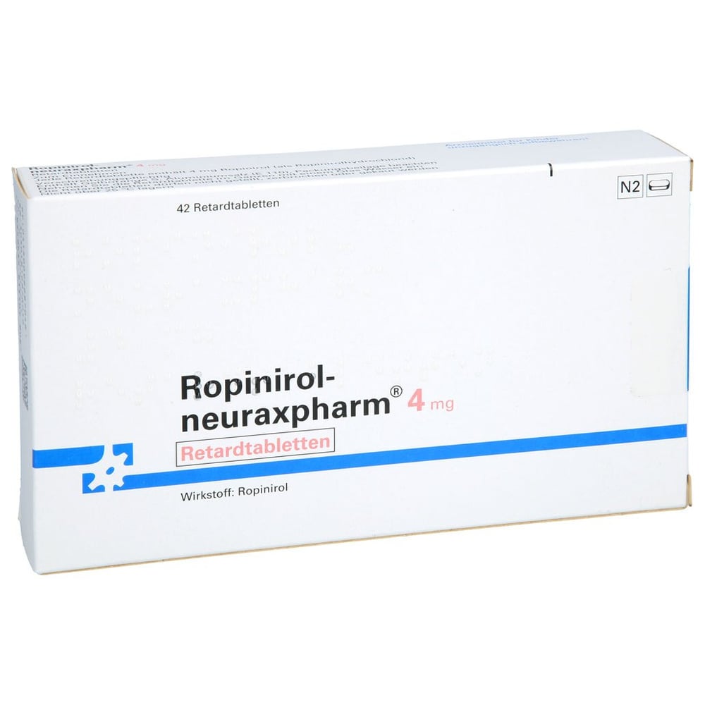 Ropinirol-neuraxpharm 4 mg