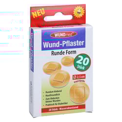 Wundpflaster 2,5 cm rund