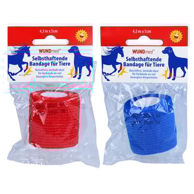 Bandage für Tiere selbsthaftend 5 cmx4,5m