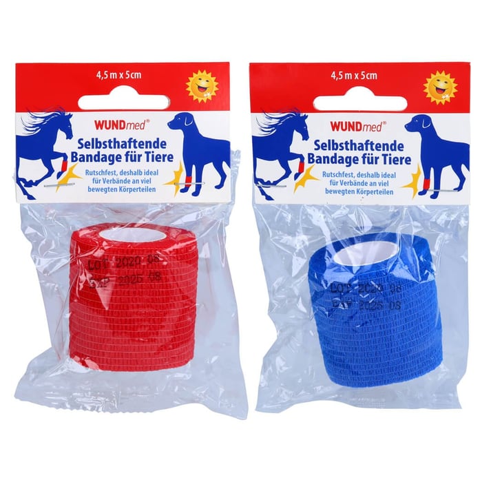 Bandage für Tiere selbsthaftend 5 cmx4,5m