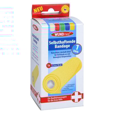 Bandage selbsthaftend 10 cmx4,5 m farb.sort.