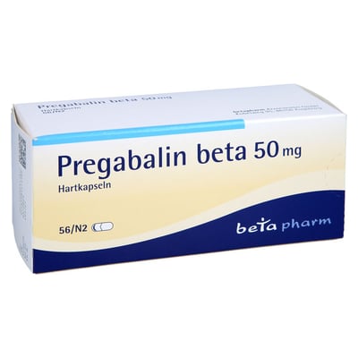 Pregabalin beta 50 mg