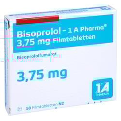 Bisoprolol-1A Pharma 3,75 mg