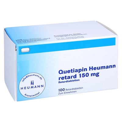 Quetiapin Heumann retard 150 mg Produktbild 1