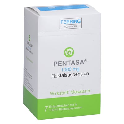 Pentasa 1000 mg Rektalsuspension Produktbild 1