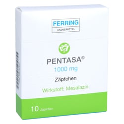 Pentasa 1000 mg Zäpfchen
