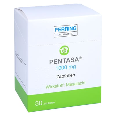 Pentasa 1000 mg Zäpfchen Produktbild 1
