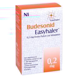 Budesonid Easyhaler 0,2 mg/Dosis