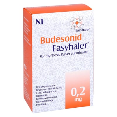 Budesonid Easyhaler 0,2 mg/Dosis