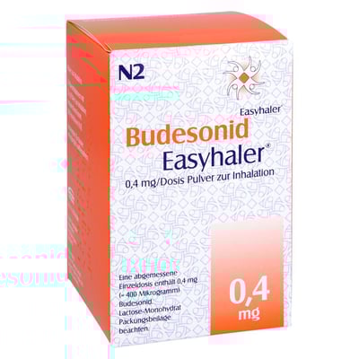 Budesonid Easyhaler 0,4 mg/Dosis