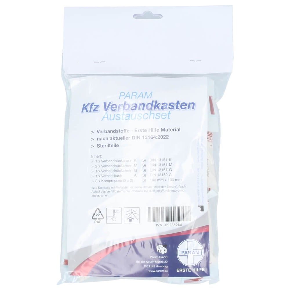 Verbandkasten Austauschset Kfz 13164 Param