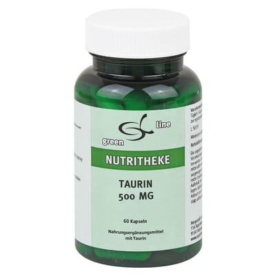 Taurin 500mg 11 A Nutritheke