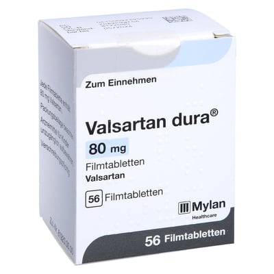 Valsartan dura 80 mg