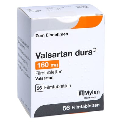 Valsartan dura 160 mg