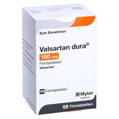 Valsartan dura 160 mg