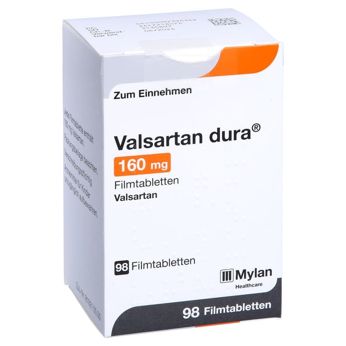 Valsartan dura 160mg