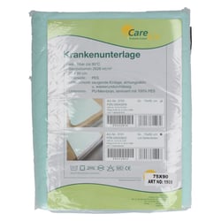 Krankenunterlage waschbar mit Seitenteilen 75x90 cm