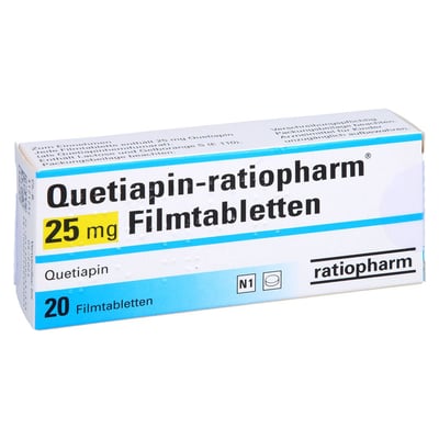 Quetiapin-ratiopharm 25 mg
