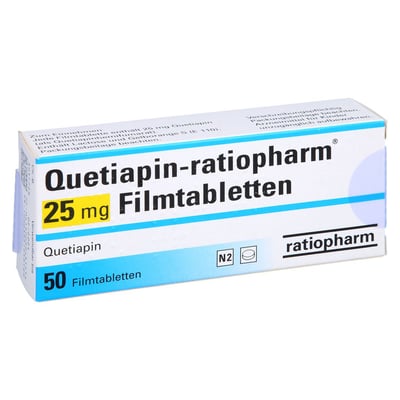 Quetiapin-ratiopharm 25 mg
