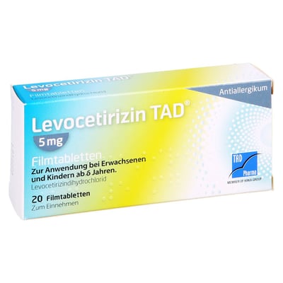 Levocetirizin TAD 5 mg