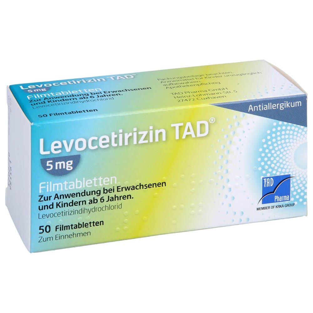 Levocetirizin TAD 5 mg