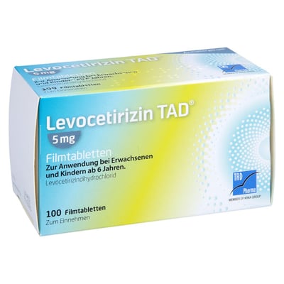 Levocetirizin TAD 5 mg