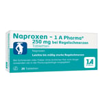 Naproxen-1A Pharma 250 mg bei Regelschmerzen