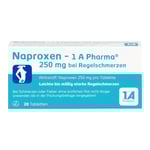 Naproxen-1A Pharma 250 mg bei Regelschmerzen