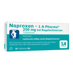 Naproxen-1A Pharma 250 mg bei Regelschmerzen