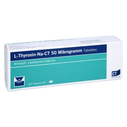 L-Thyroxin-Na-CT 50 Mikrogramm
