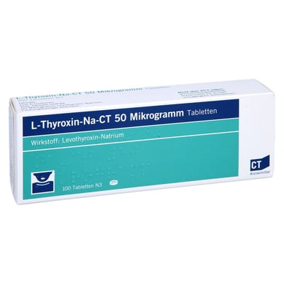 L-Thyroxin-Na-CT 50 Mikrogramm Produktbild 1
