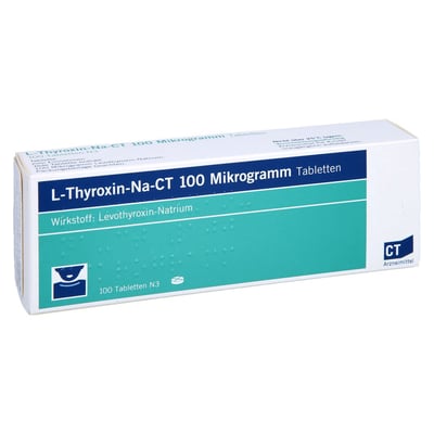 L - Thyroxin-NA-CT 100ug Tabletten Produktbild 1