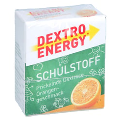 Dextro Energy Schulstoff Orange Täfelchen