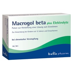 Macrogol beta plus Elektrolyte