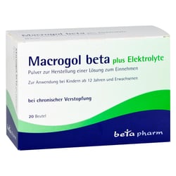 Macrogol beta plus Elektrolyte