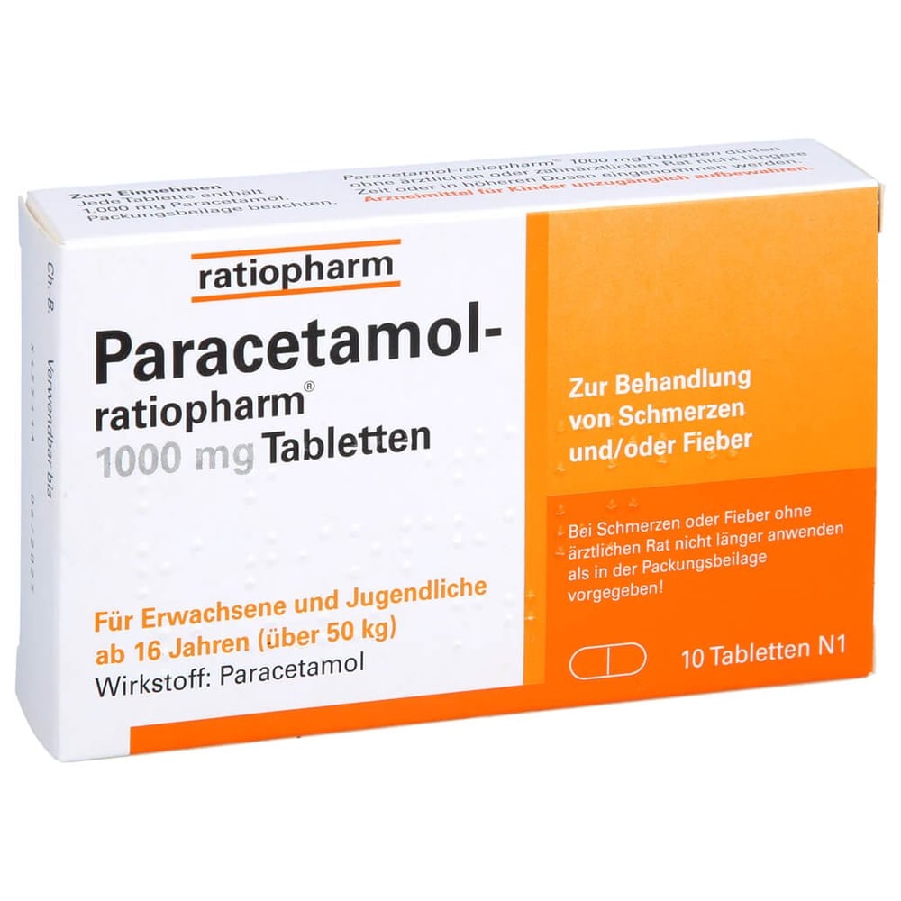 Paracetamol-ratiopharm 1000 mg