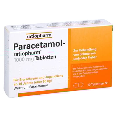 Paracetamol-ratiopharm 1000 mg