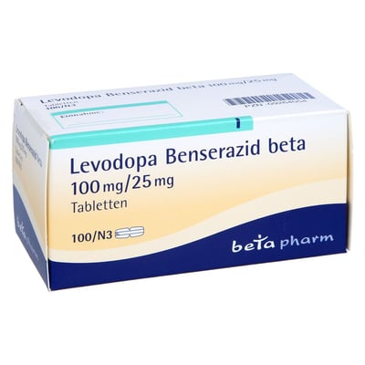 Levodopa Benserazid beta 100 mg/25 mg