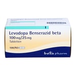 Levodopa Benserazid beta 100 mg/25 mg
