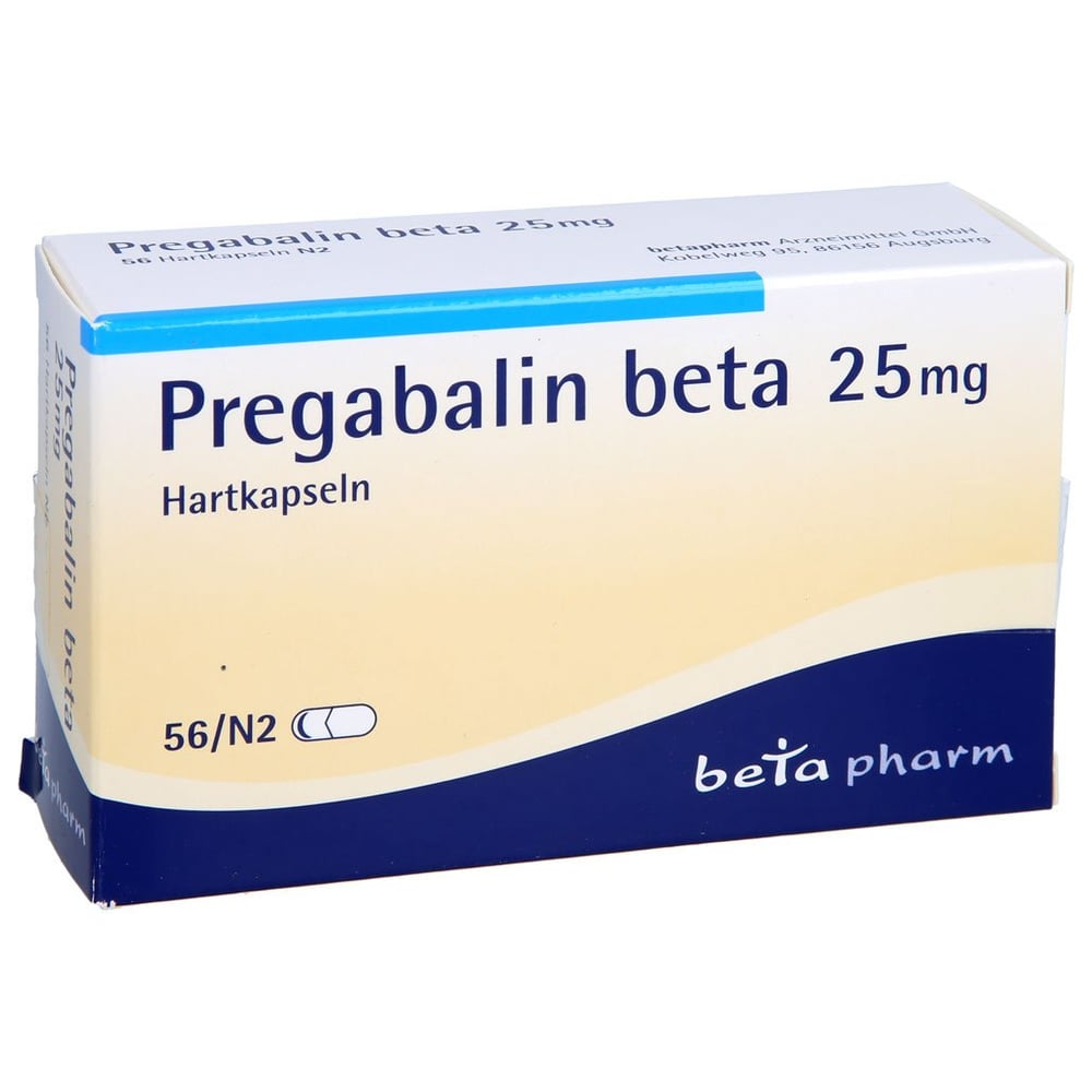 Pregabalin beta 25 mg