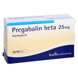 Pregabalin beta 25 mg