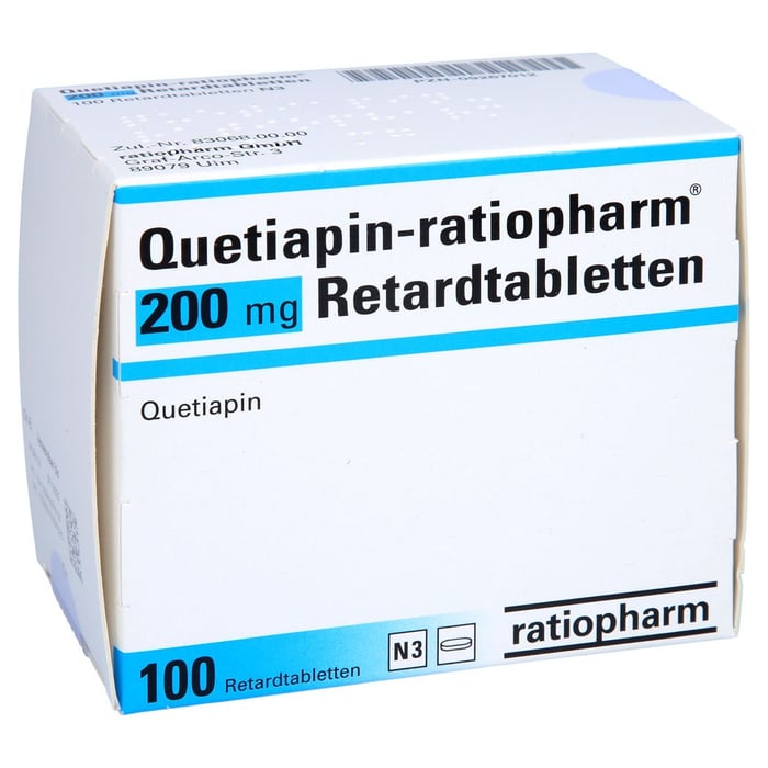 Quetiapin-ratiopharm 200mg