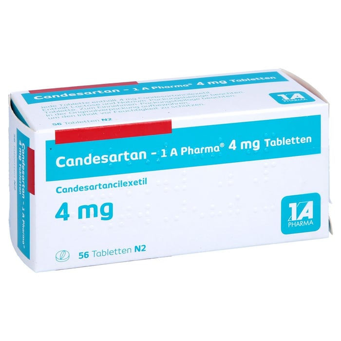 Candesartan - 1 A Pharma 4mg Tabletten