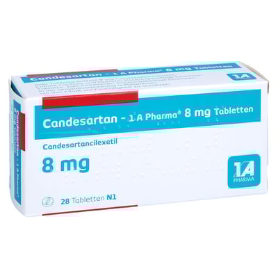 CANDESARTAN-1A Pharma 8 mg Tabletten