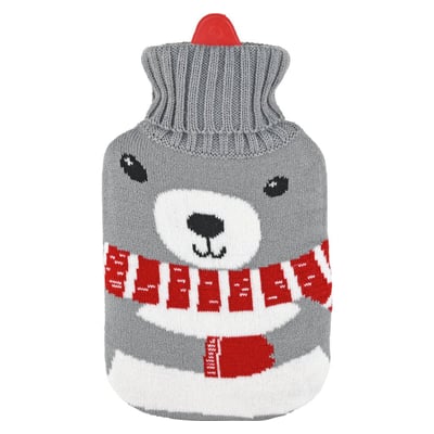 Wärmflasche Baby 600 ml mit Rollkragen Pullover Bezug Produktbild 1